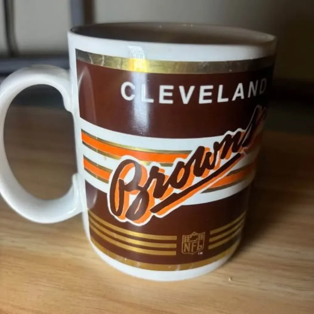 Vintage NFL Cleveland Browns Coffee Mug